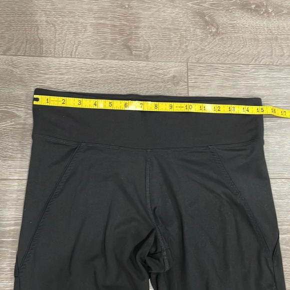 Victoria’s Secret PINK Ultimate Zip Ankle Black Leggings M - Picture 7 of 15